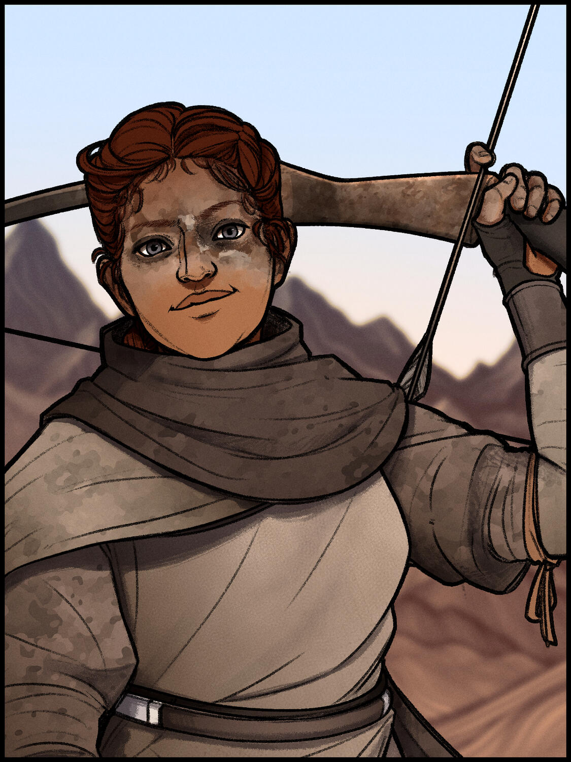 Camaya | PF: SotE Campaign Desert Sniper Specialist Simple Color, Complete Portrait Simple BG ($75)