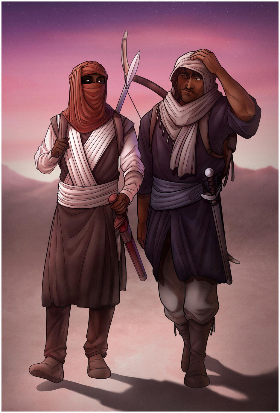 Amayas, Sarhan | Fantasy | "Into the Rochbarr"