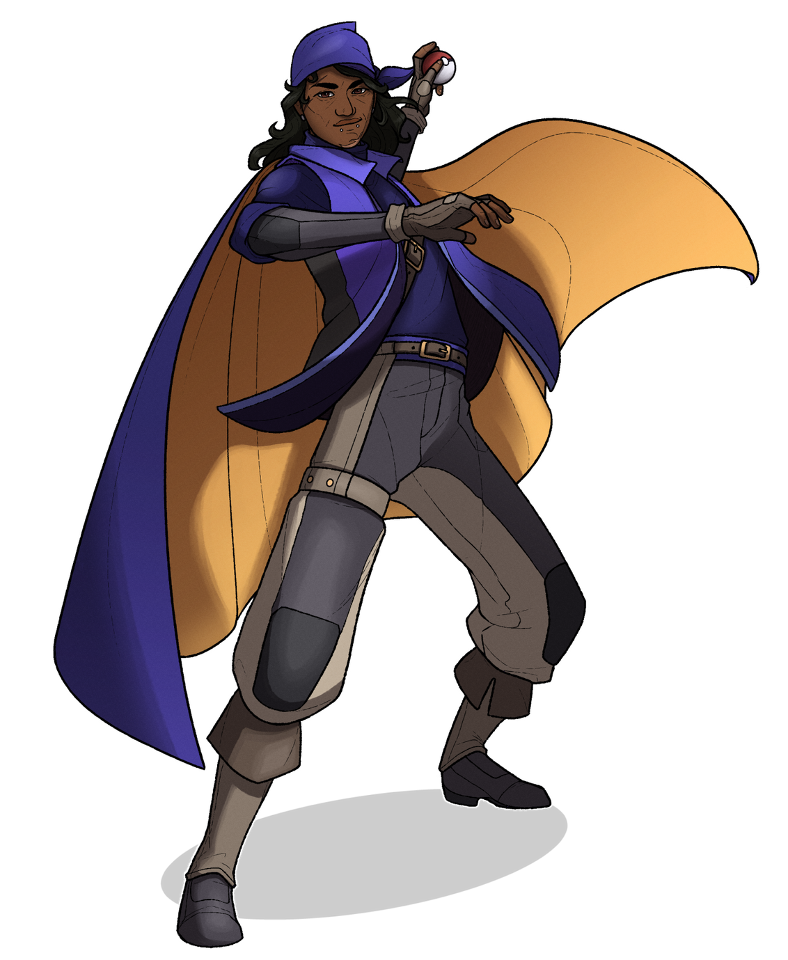 Cyrus | Pokemon AU Dragon Elite Four Simple Color, Full Body ($115)