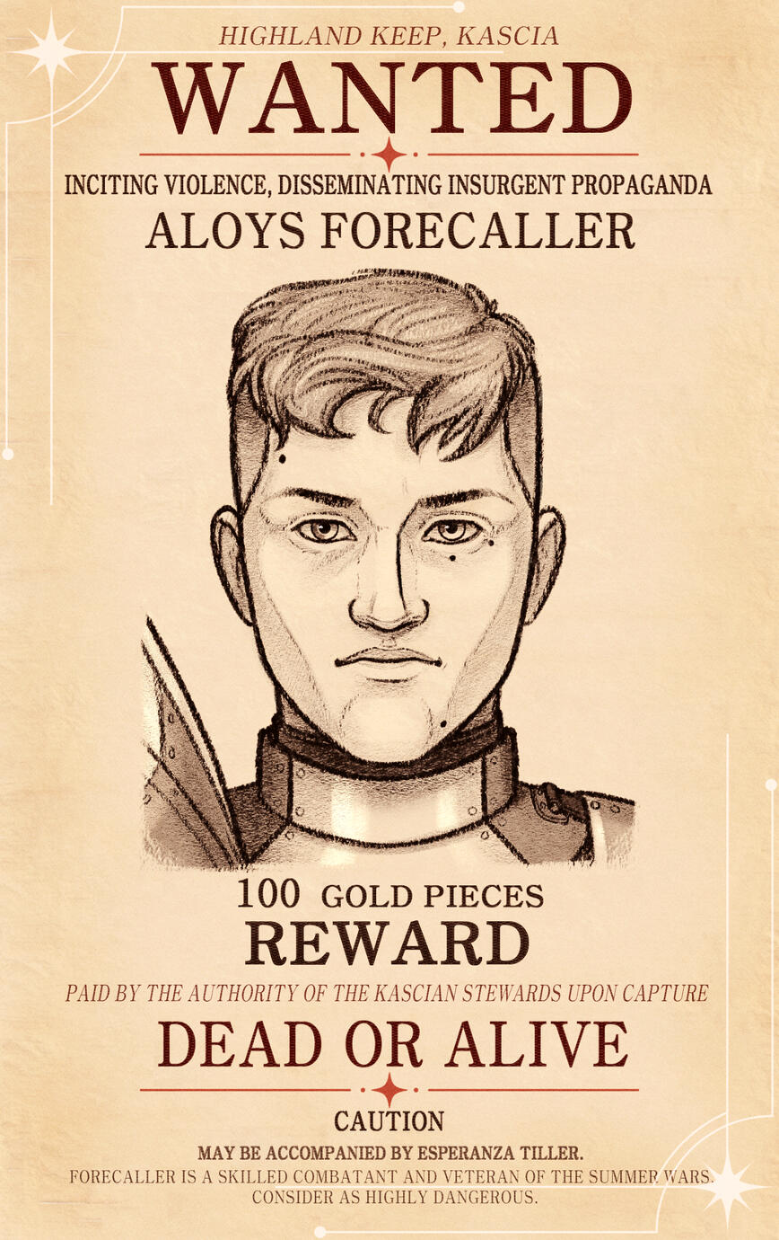 Aloys | Pathfinder | "Wanted Poster"