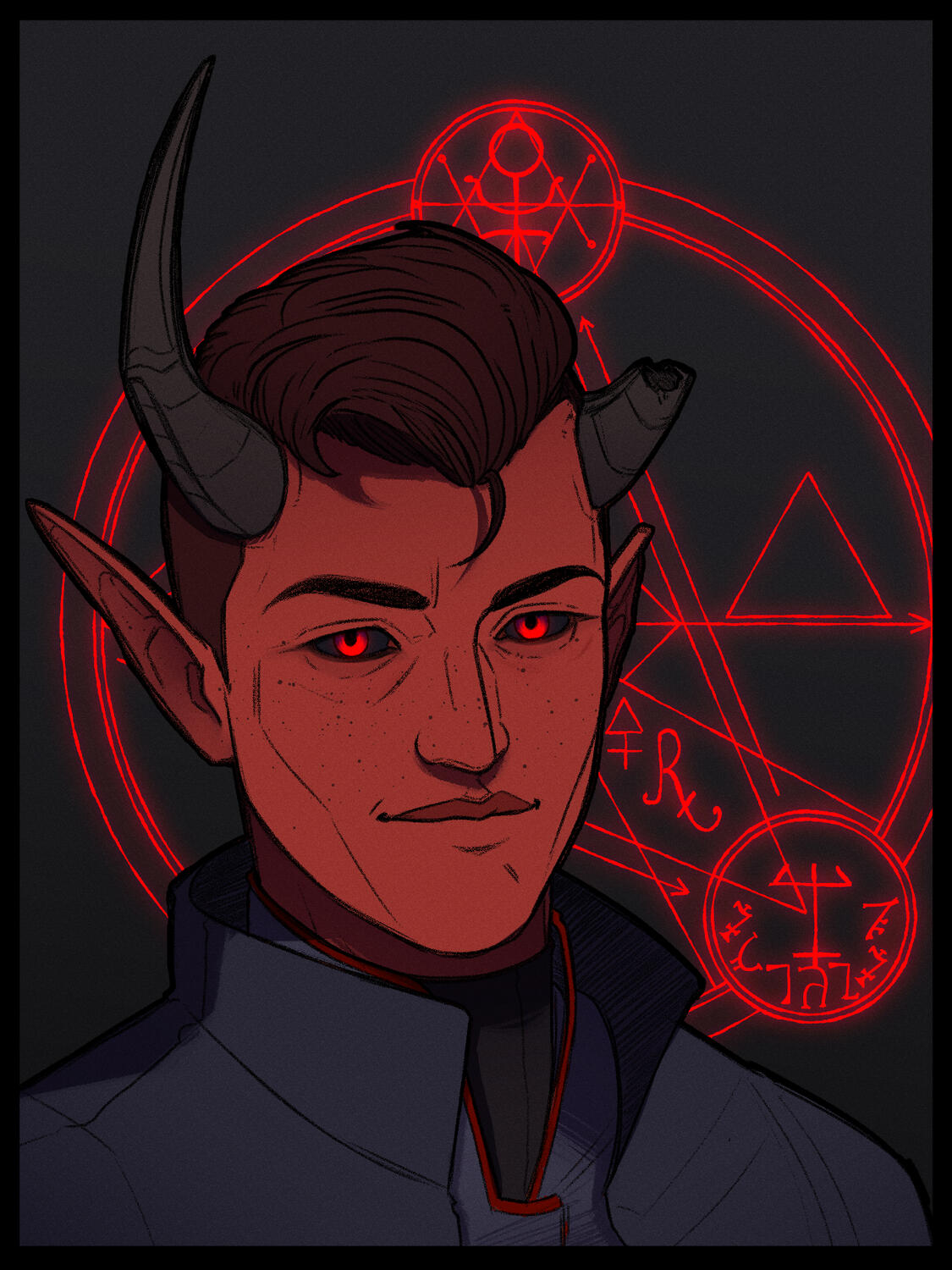 Aleve | PF: SotE Campaign Apostate's Tiefling Form Token Portrait ($40)
