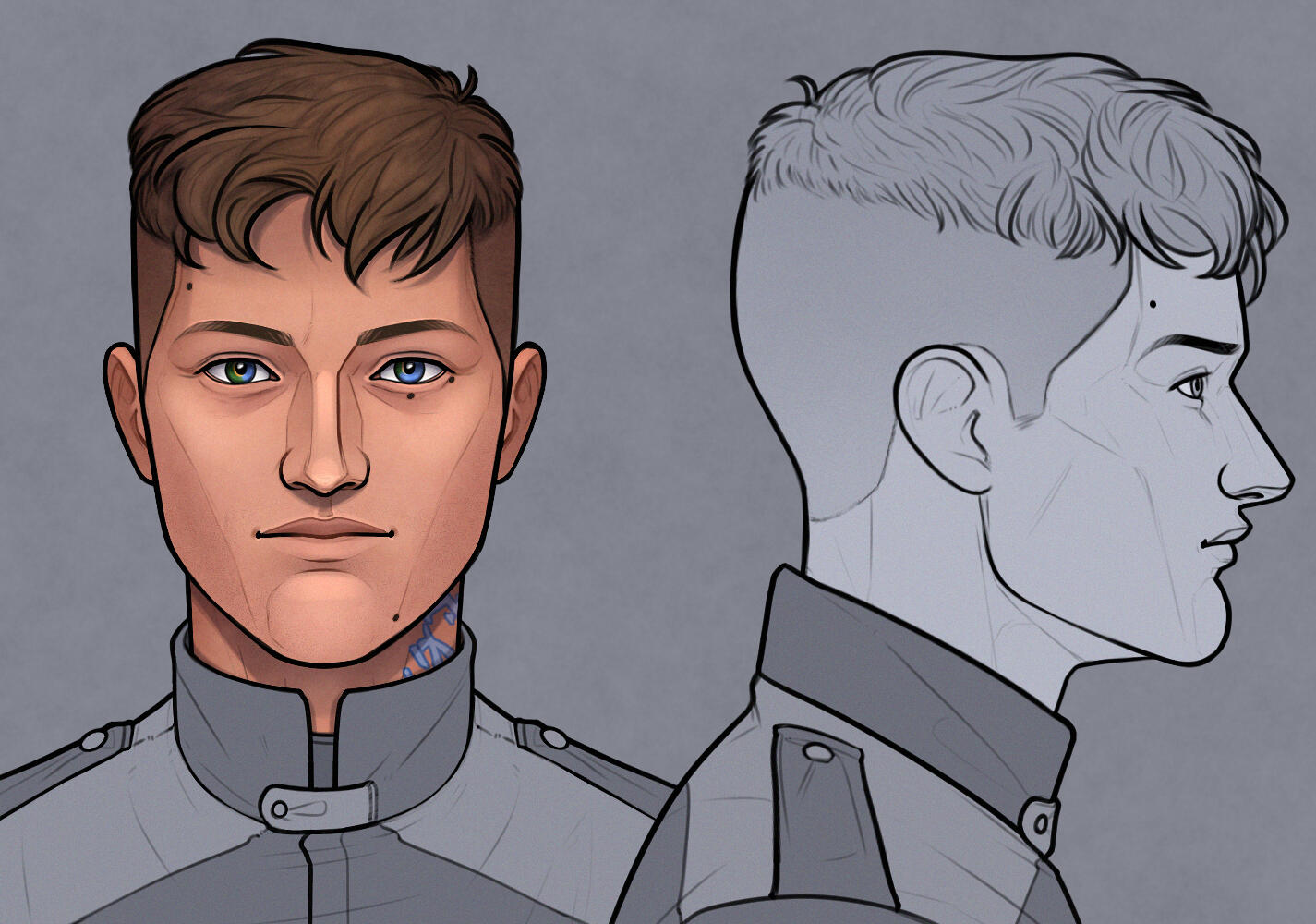 Aloys | Pathfinder | Reference Portraits